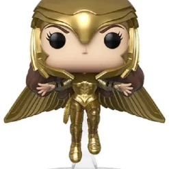 Promo ✨ Funko DC WW84 POP! Heroes Wonder 😀 Woman Vinyl Figure #324 [Golden Armor Flying] ❤️ -DC Comics Shop popmovies46660 inset1