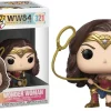 New 🤩 Funko DC WW84 Wonder Woman Movie POP! Heroes Wonder Woman Vinyl Figure #321 [Metallic] 🔥 -DC Comics Shop popmovies46663
