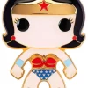 Best deal ⭐ Funko DC Classic POP! Pin Wonder Woman Large Enamel Pin 🎉 -DC Comics Shop poppinwonderwoman