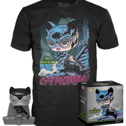 Budget 🎁 Funko DC Collection by Jim Lee POP! Tees Catwoman Exclusive Vinyl Figure & T-Shirt [2X-Large] ⭐