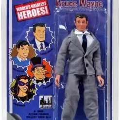 New ⌛ Batman World's Greatest Heroes Series 2 Bruce Wayne Action Figure ⭐