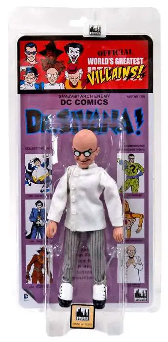 Brand new 🔔 DC World's Greatest Heroes! Kresge Retro Style Series 2 Dr. Sivana! Retro Action Figure ⭐ 3 Brand new 🔔 DC World's Greatest Heroes! Kresge Retro Style Series 2 Dr. Sivana! Retro Action Figure ⭐