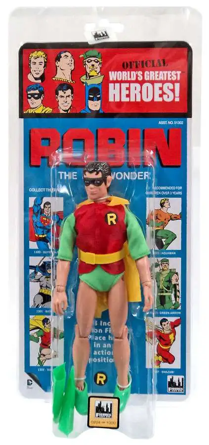 Best deal 🧨 DC World's Greatest Heroes! Kresge Retro Style Series 3 Robin Retro Action Figure ✨ 3 Best deal 🧨 DC World's Greatest Heroes! Kresge Retro Style Series 3 Robin Retro Action Figure ✨