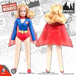 Hot Sale 🎁 DC World's Greatest Heroes! Kresge Retro Style Series 2 Supergirl Retro Action Figure ⭐ -DC Comics Shop retrosupergirl inset1