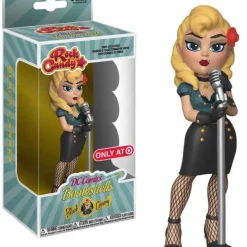 Best Sale ✔️ Funko DC Bombshells Rock Candy Black Canary Exclusive Vinyl Figure [Bombshells Box] 🔥