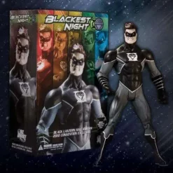 Best Sale ⌛ DC Green Lantern Blackest Night Hal Jordan Black Lantern Exclusive Action Figure 💯
