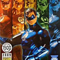New ✔️ DC Green Lantern Blackest Night Hal Jordan Blue Lantern Exclusive Action Figure 🧨