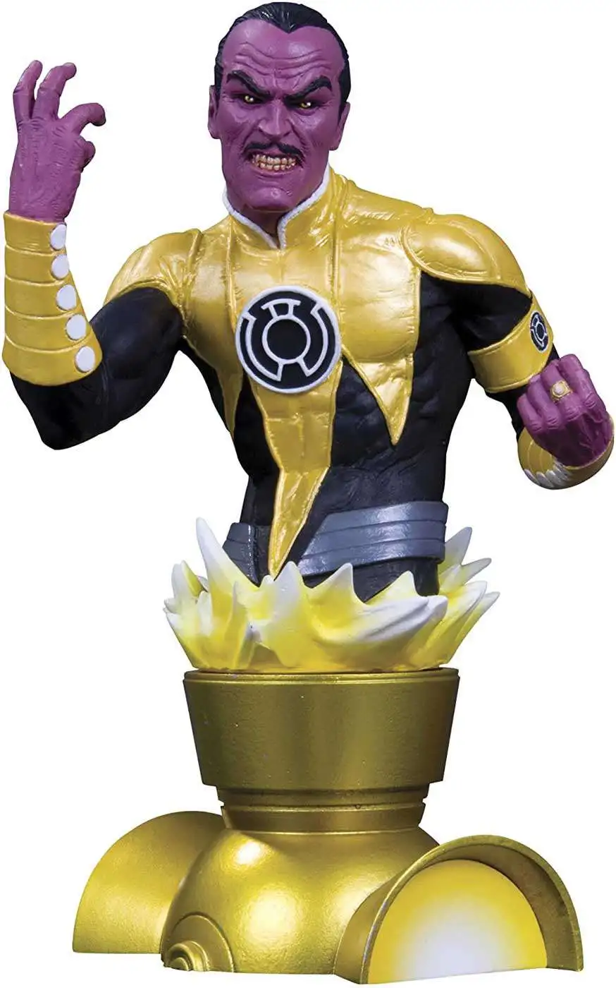 Budget ❤️ Villains of the DC Universe Sinestro 5.5-Inch Bust 🌟 4 Budget ❤️ Villains of the DC Universe Sinestro 5.5-Inch Bust 🌟 - Image 2