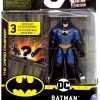 Brand new ⭐ DC The Caped Crusader Batman Exclusive Action Figure [Blue, 3 Mystery Accessories] 🔥 -DC Comics Shop smbatmanblue