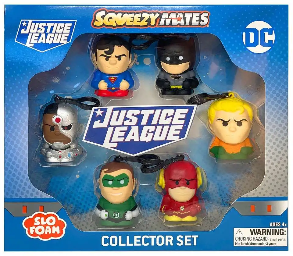Best reviews of ⭐ DC Squeezy Mates Justice League Super Man, Batman, Aquaman, Cyborg, Green Lantern & The Flash Squeeze Toy 6-Pack 🧨 3 Best reviews of ⭐ DC Squeezy Mates Justice League Super Man, Batman, Aquaman, Cyborg, Green Lantern & The Flash Squeeze Toy 6-Pack 🧨