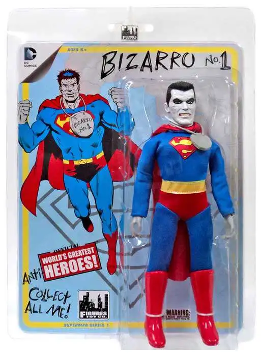 Hot Sale โญ DC Superman World's Greatest Heroes! Series 1 Bizarro Action Figure ๐ 3 Hot Sale โญ DC Superman World's Greatest Heroes! Series 1 Bizarro Action Figure ๐
