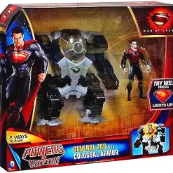 Flash Sale ✨ Superman Man of Steel Powers of Krypton General Zod Exclusive Action Figure [Colossal Armor] 🥰