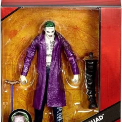 Budget ✨ DC Suicide Squad Multiverse Croc Series The Joker Action Figure [Purple Jacket] 🔥