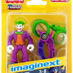 Outlet 👏 Fisher Price DC Super Friends Imaginext The Joker Exclusive 3-Inch Mini Figure 🎁