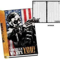 Best deal ✔️ NECA ⌚ Watchmen The Comedian Hardcover Journal 🧨