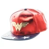 Deals 😉 DC Wonder Woman PU Suit Up Snapback ⚾ Baseball Cap 😍 -DC Comics Shop wonderwomansnapbackcap