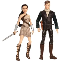 New ⭐ DC Steve Trevor & Wonder Woman Exclusive Doll 2-Pack 🧨 -DC Comics Shop wwmstevewonder inset3